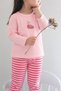 Embroidered Seasonal Baby Set 0-3 Years Powder Pink