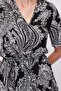 Women's Paisley Print Mini Dress - 6