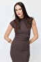 Women's bodycon midi dress - 6