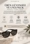 Ocar Tortoise Luxury Unisex Black Ultra Light Uv400 Filtered Sunglasses - 6
