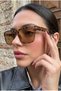 Ocar Tortoise Luxury Unisex Leopard Ultra Light Uv400 Filtered Sunglasses - 4