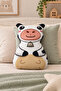 Double-Sided Printed Filled Cute Character Soft Sleeping Companion Pillow Cushion Children's Room 25X40 cm
