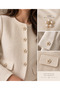 Pearl Daisy Button 5 Pieces - 2