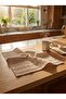 Set of 6 Kitchen Towels 40X60 cm 100% Cotton with Lace Detail - 4