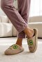 Women's Mink Cute Kermit Sherpa Furry Winter House Slippers 3 cm Byndmtfter2Goz - 4