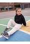 Pocket Stone Printed Sweatpants for 2-5 Years Old - Gray - 5