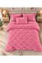 With a Gift Single Luxury Pink Welsoft Quilt Double-Sided 155X215 - 2