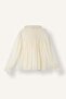 Oversized Scarf Collar Chiffon Long Sleeve Blouse I4908Ax26Au - 6