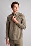 100% Cotton Regular Fit Polo Collar Poplin Checkered Long Sleeve Shirt H4806Ax26Au - 2