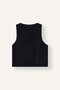 Buttoned Pocket Detailed U-Neck Velvet Vest I5185Ax26Wn - 5
