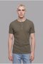 Slim Fit Waffle Textured Henley Collar Short Sleeve Basic T-Shirt I5881Ax26Hs - 2