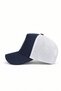 It's Not a Game It's Life Logo Navy Blue-White Trucker Hat - 3