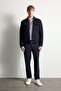 Regular Fit Polo Collar Zippered Pocket Jacket F0336Ax25Au - 2