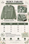 Sweat Embroidered Daisy Flower Series - Green - 5
