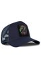 Lion Logo Navy Blue Trucker Hat