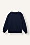 Oversize Crew Neck Basic Thick Basic Sweatshirt F9628Ax25Au