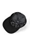 Hip Hop Kids Panda Logo Black Children's Trucker Hat - 3
