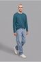 100% Cotton Boxy Fit Crew Neck Embroidery Printed Short Sleeve T-Shirt I0156Ax26Au