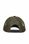 Wolf Logo Cordura Black-Khaki Trucker Hat - 4