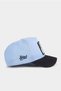 Black-Ice Blue Baseball Cap with Bear Logo - 3