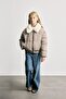Girl's Coat Light Brown C5388A8/Bn298 - 2