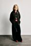 100% Cotton Faux Leather Jacket Lapel Plaid Cashmere Coat Girls H2948A826Au - 3