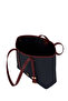 Navy Blue-Claret Red Women's Shoulder Bag Us26650 - 5