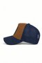 Rock Logo Navy Blue-Camel Trucker Hat - 3