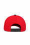 Red Baseball Cap with Lion Logo - 4