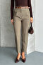 Belted Trousers with Pencil Pockets and Back Pocket Detail - 4