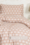 Riva Duvet Cover Set Single Fitted Sheet (160X220 cm) Beige - 3