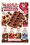 10-Cavity Patterned Heart Silicone Chocolate Mold - Flexible, Candy and Chocolate Mold
