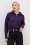 Half-Zip Turtleneck Knit Sweater - 3