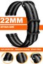 Huawei Watch Gt Gt2 Gt3 Gt4 Gt5 Pro Compatible 22mm Nato Fabric Textile Watch Band F39Xwdb-Bg