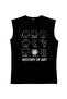 Art History Black Cut Sleeve |   Sleeveless Men's T-Shirt - 2