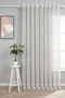 Net Tulle Curtain Bird Eye Planting Shape White Color