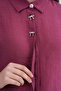 Mixray Stone Accessory Short Sleeve Crop Shirt - 5