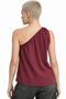 Mixray Asymmetrical Collar Accessory Detailed Top - 3
