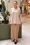 Crimped Sleeve Mercerized Tunic - 3