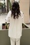 Crochet Knitwear Beaded Embroidered Poplin Shirt - 4