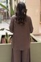 Random Jakar Patterned Shirt and Pants Set - 4