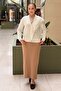Mercerized Cardigan with Detachable Shawl Accessory - 3