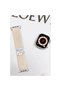Apple Watch 42mm Forest Fabric Band - Cream - 2
