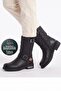 102 15980 Harley Black Color Genuine Leather Boots - 3