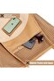 Large Mesh Beach Tote Bag,23L Foldable Shoulder Bag for Swimming and Travel,Brown,36x35x17cm - 6