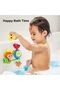 Interactive Baby Bath Toys for Toddlers,Suction Cup Wall Spin Toys with Frog and Monkey Design,Multicolor - 6