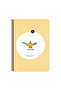 A4 Lined Spiral Notebook with Stickers We Will Handle It