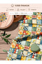 100% Cotton Satin Patchwork Fabric – 155×100 cm – for Sewing and DIY