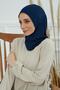 Hijab Bonnet,Tb-5,Navy Blue - 5