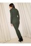 Rochie maxi, verde - XL - 2